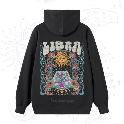 Purplehecate Libra Spirit Zodiac Hoodie